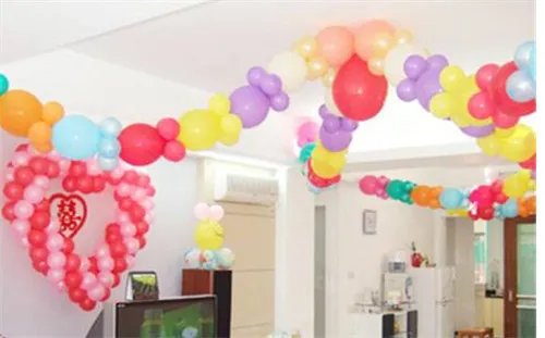 结婚房间气球布置图片  如何用气球布置结婚房间