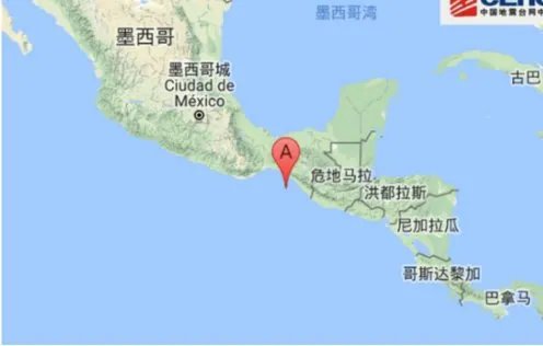 墨西哥什么地方发生地震了？