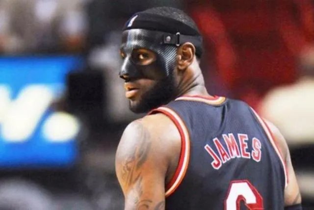 NBA十大面具侠，谁最帅气