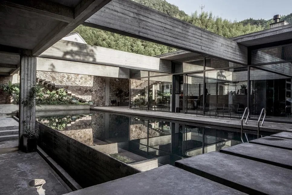 莫干山里的民宿设计地址：莫干山，湖州，浙江，中国位于莫干山山...