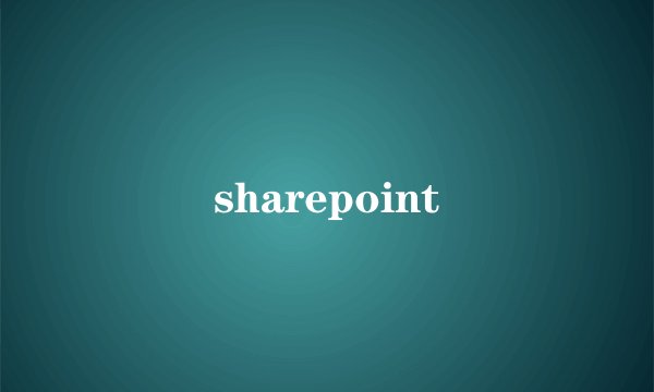 sharepoint