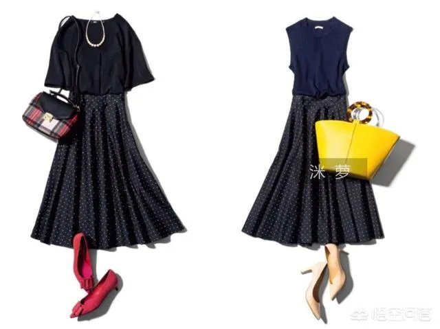 波点裙怎么搭配