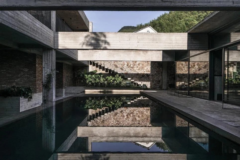 莫干山里的民宿设计地址：莫干山，湖州，浙江，中国位于莫干山山...