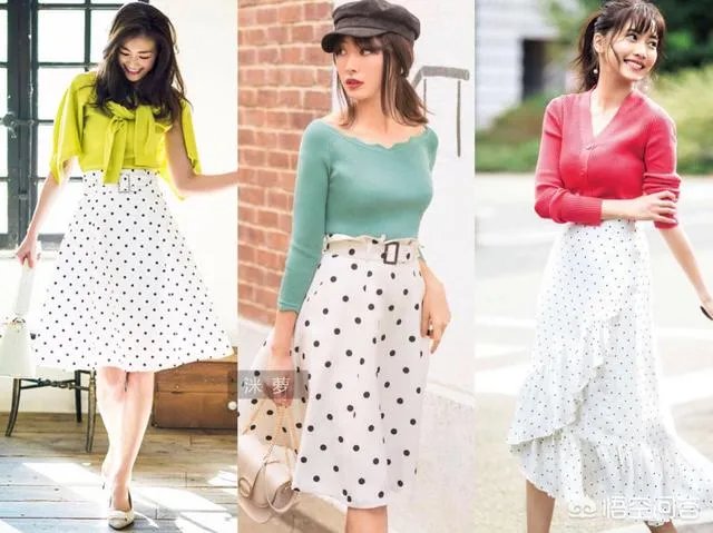 波点裙怎么搭配