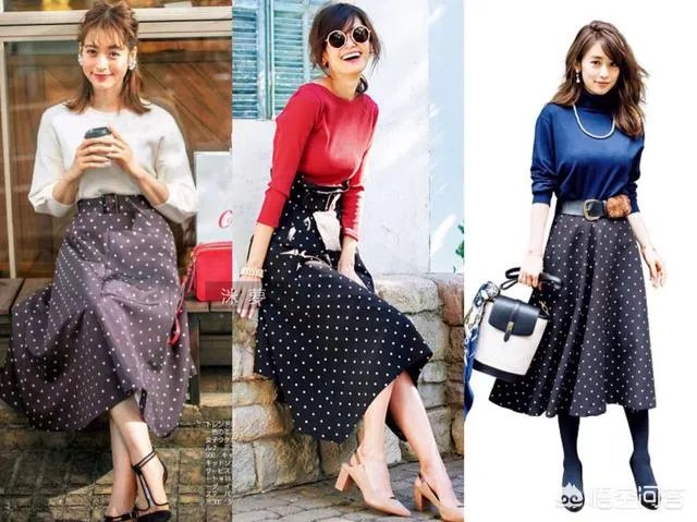 波点裙怎么搭配