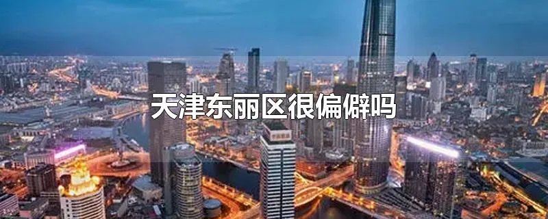 天津东丽区很偏僻吗