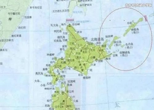 北方四岛地图？