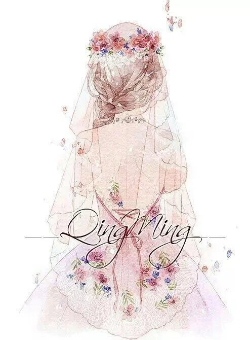 有没有背影绘画唯美图片分享？