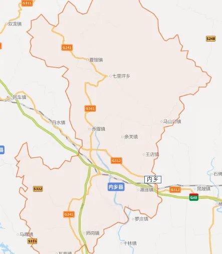 河南省南阳市内乡县有几个乡镇？分别叫什么名字？