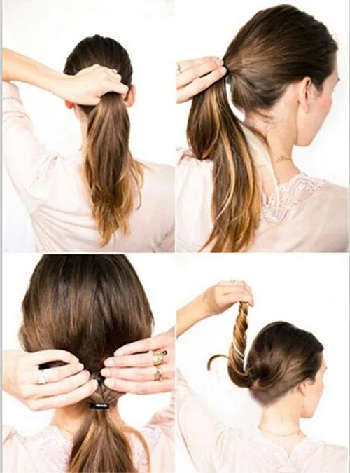 新娘盘发步骤怎么做  新娘盘发造型就这么简单