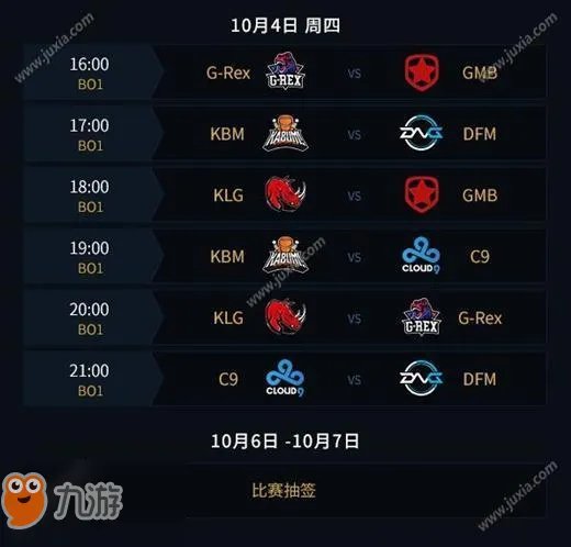 《lol》赛入围赛赛程讲解 S8入围赛比赛时间几点开始