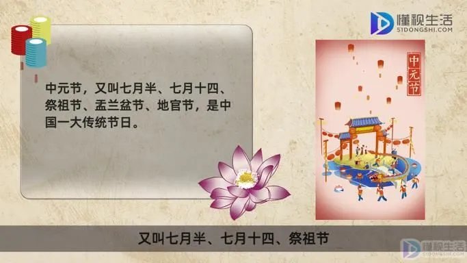 中元节是什么节日