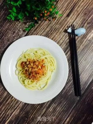 肉末番茄意大利面