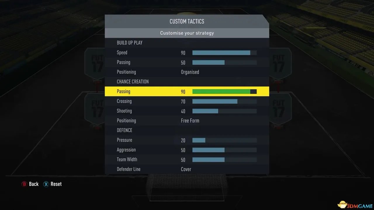 FIFA 17阵型指南 FIFA 17哪个阵型好用