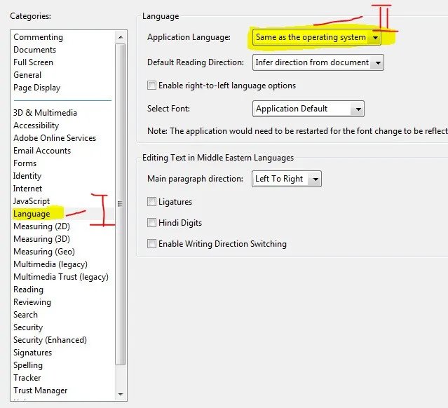 Adobe Reader XI怎样设置成中文