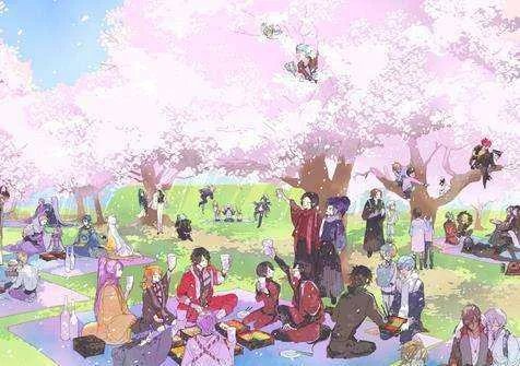 Mi ni ko I sakura ah e oh这个歌词是不是出现在哪个动漫里？