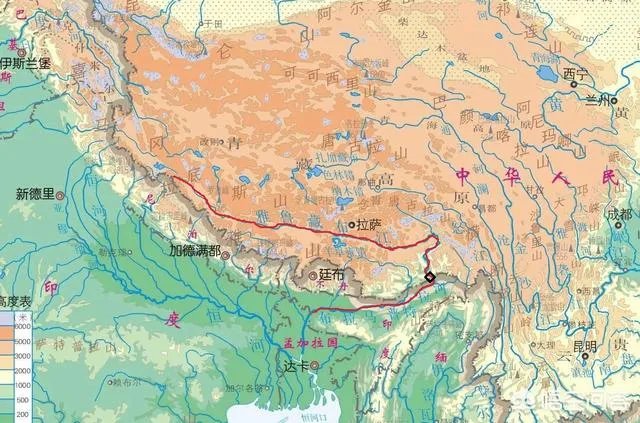 在雅鲁藏布江打个小洞