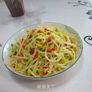 素炒豆芽菜