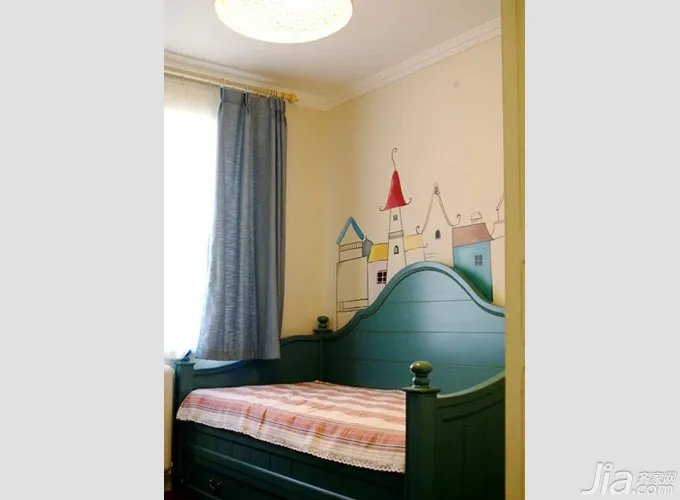 环保时尚 15款手绘墙儿童房效果图