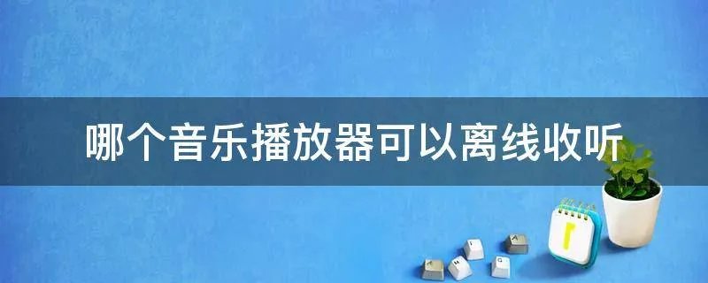哪个音乐播放器可以离线收听