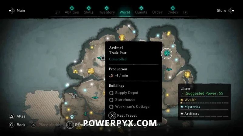 刺客信条英灵殿神鹿位置攻略 神鹿全线索地点分享