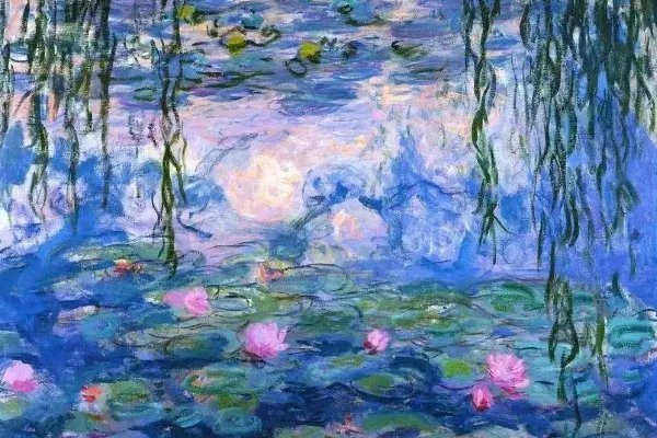 莫奈的睡莲原画是多大的，尺寸是多少