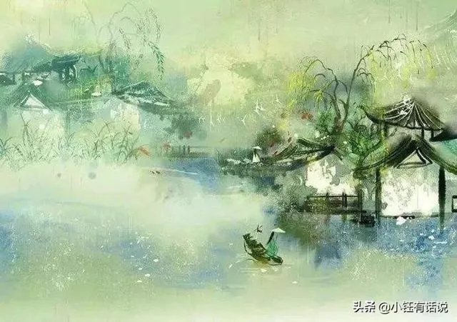 小溪泛尽却山行的“却”是什么意思？