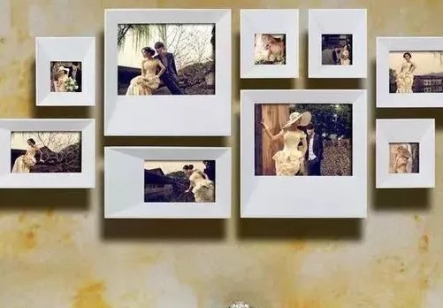 婚纱照照片墙怎么摆好看 照片挂墙的三大禁忌