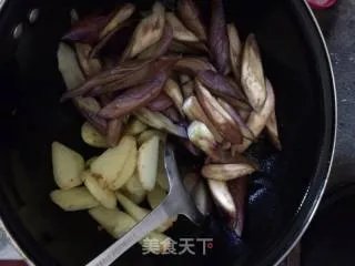 土豆炖茄子