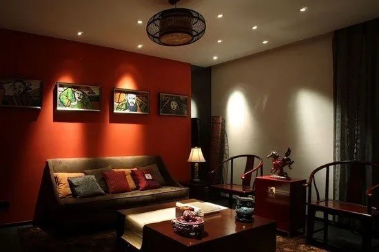 中式书房吊顶装修效果图 中式书房吊顶这样装