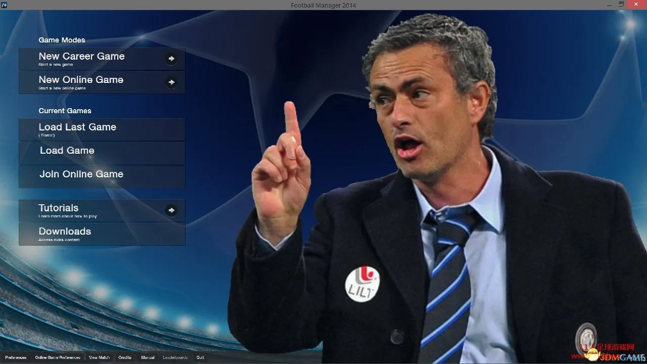 足球经理2014 欧冠联赛帅气皮肤包