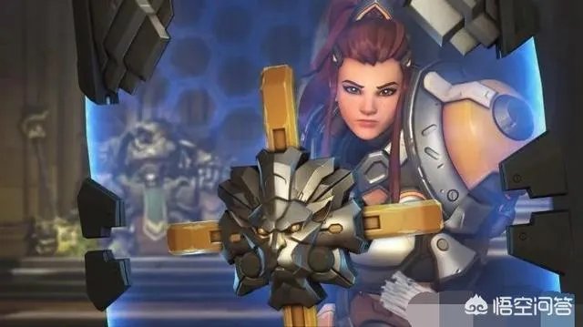 守望先锋全新支援英雄布丽吉塔上线正式服，天使玩家们开心吗？