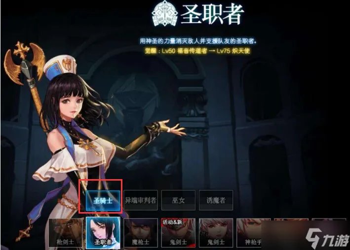 dnf奶妈是哪个职业