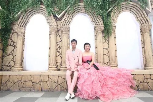 胖妹妹婚纱照图片 胖妹妹拍婚纱照好看嘛