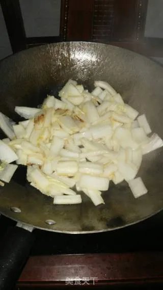 白菜炒肉