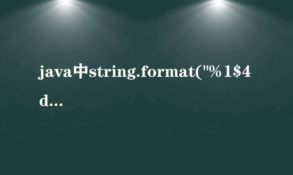 java中string.format(