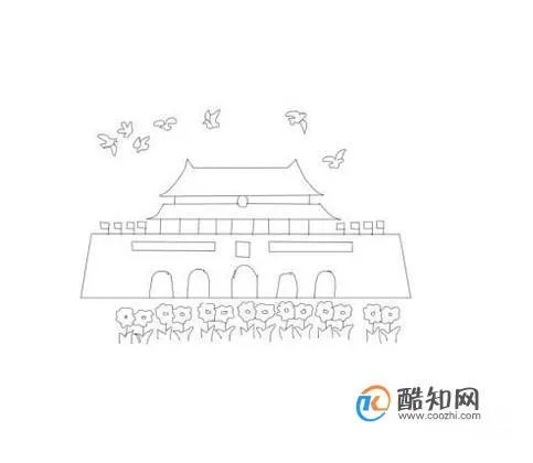 国庆节简单漂亮的画怎么画？