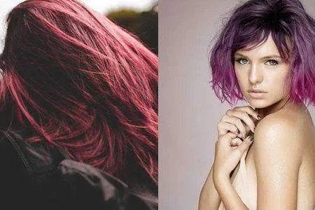 紫红色头发看起来怎么样？
