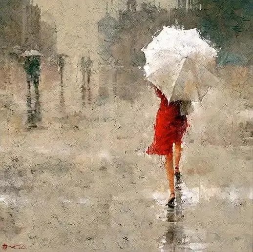 有没有背影绘画唯美图片分享？