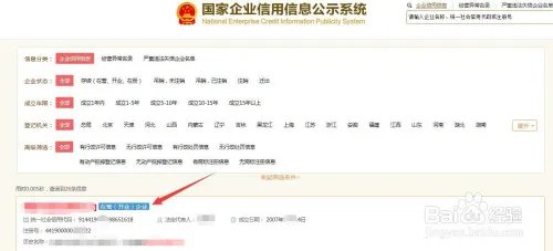 企业税号怎么查询