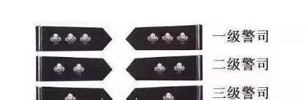 公安肩章级别图解