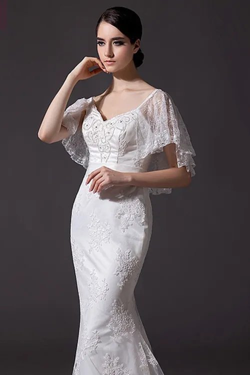 没胸怎么穿婚纱  胸小的新娘穿什么婚纱好看