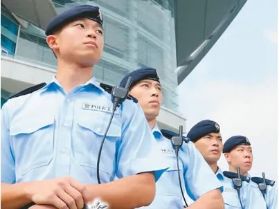 香港警服花