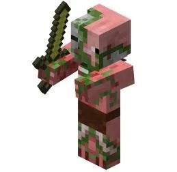 我的世界僵尸猪人生成地点及打法分享_我的世界