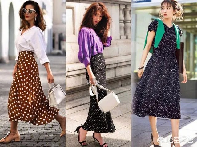 波点裙怎么搭配