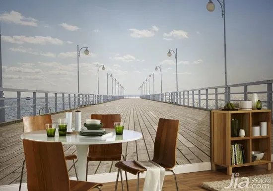 家居壁纸新风尚 足不出户尽揽世界风景