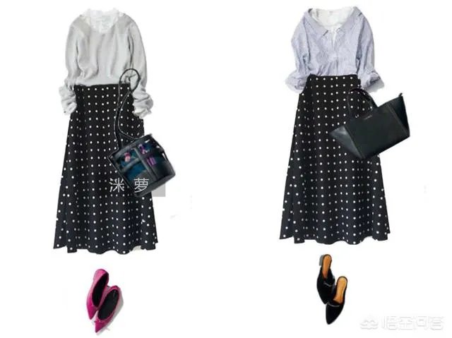 波点裙怎么搭配