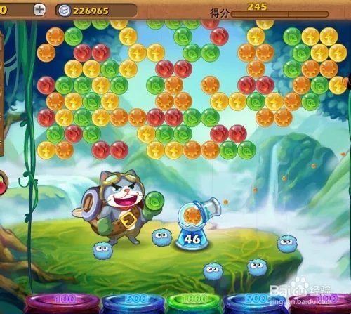 开心泡泡猫攻略第十二关