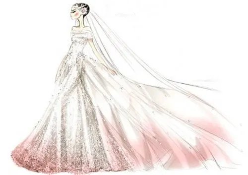 婚纱设计图基本画法要求  入门婚纱设计师画法技巧
